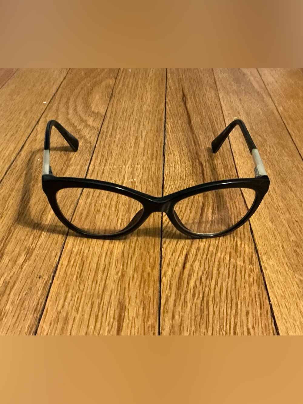 Cole Haan women’s glasses. Black cat eye style.
